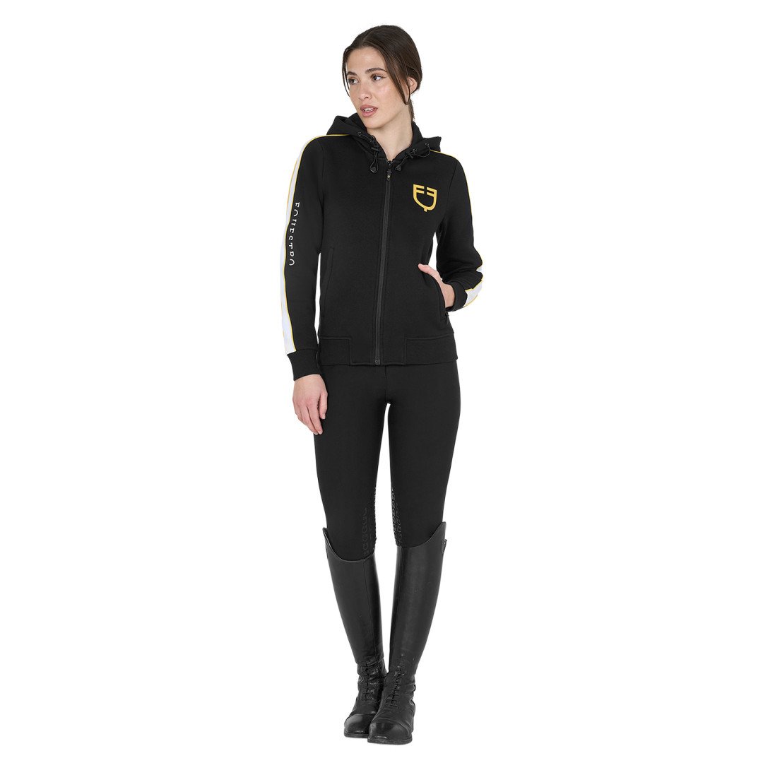 Moletom feminino com zíper