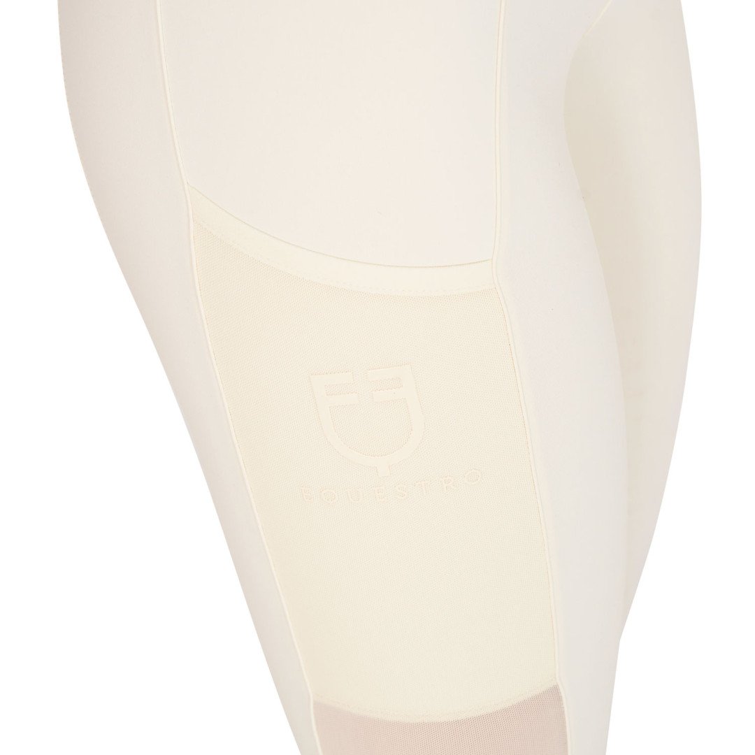 Damen-Leggings mit full und perforierten Einsätzen