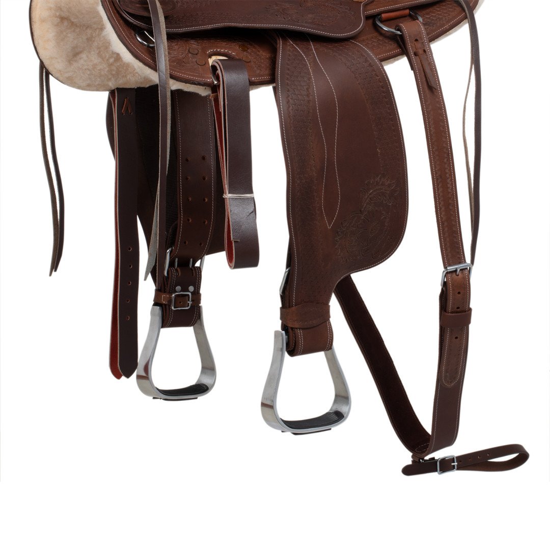 Sendero sillas SILLA DE MONTAR LAKOTA Silla MODELO DE ALAMBRE DE PLATA 0,00&nbsp;€