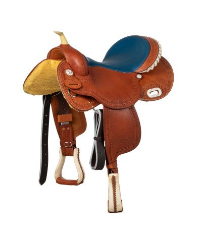 saddle Barrel Pools Model Color 5020 Blue Seat