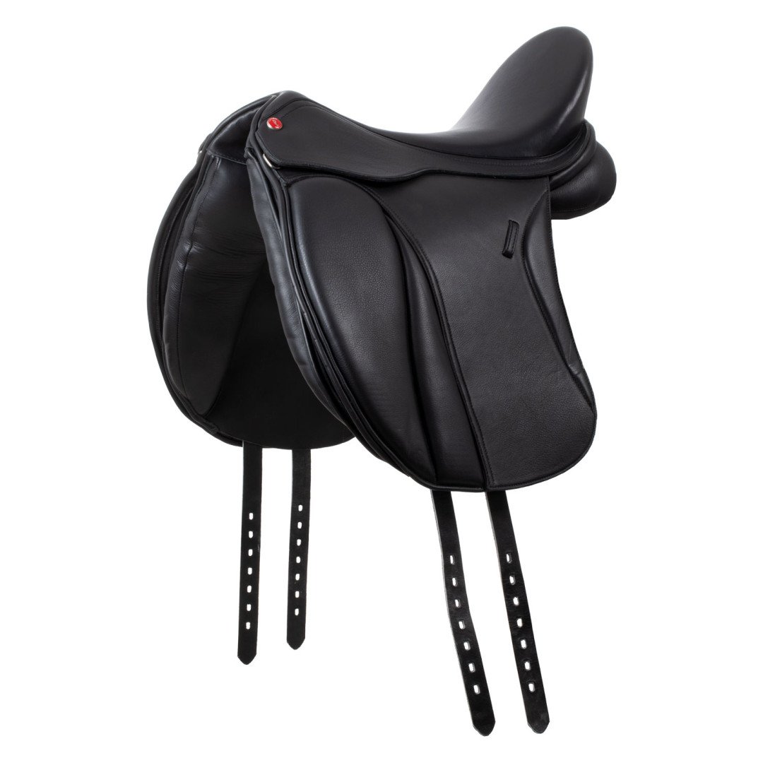 Dressage Pro Light sättel Französisches Leder Modell Dlx