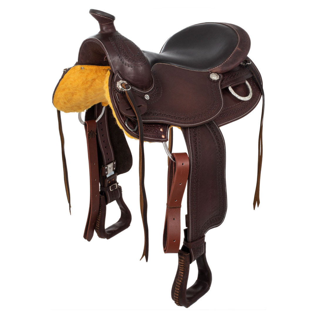 Western Saddle Stainless Steel Fitting Grain Leather Snake Stamp 2817 Western Saddle Stainless Steel Fitting Grain Leather Snake Stamp 2817