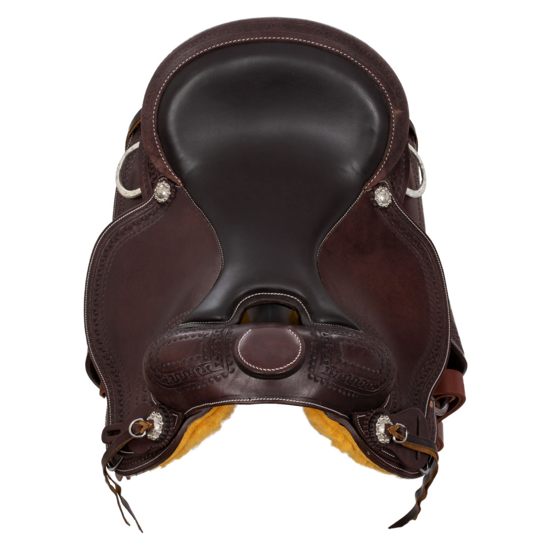 Western Saddle Stainless Steel Fitting Grain Leather Snake Stamp 2817 Western Saddle Stainless Steel Fitting Grain Leather Snake Stamp 2817