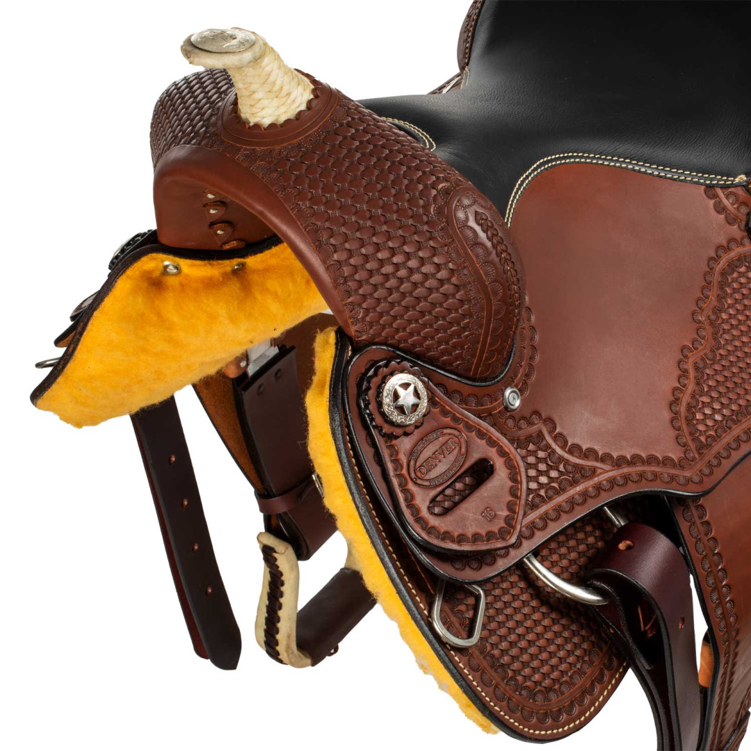 saddle Reiner Denver Classic Square Quarter model saddle Reiner Denver Classic Square Quarter model