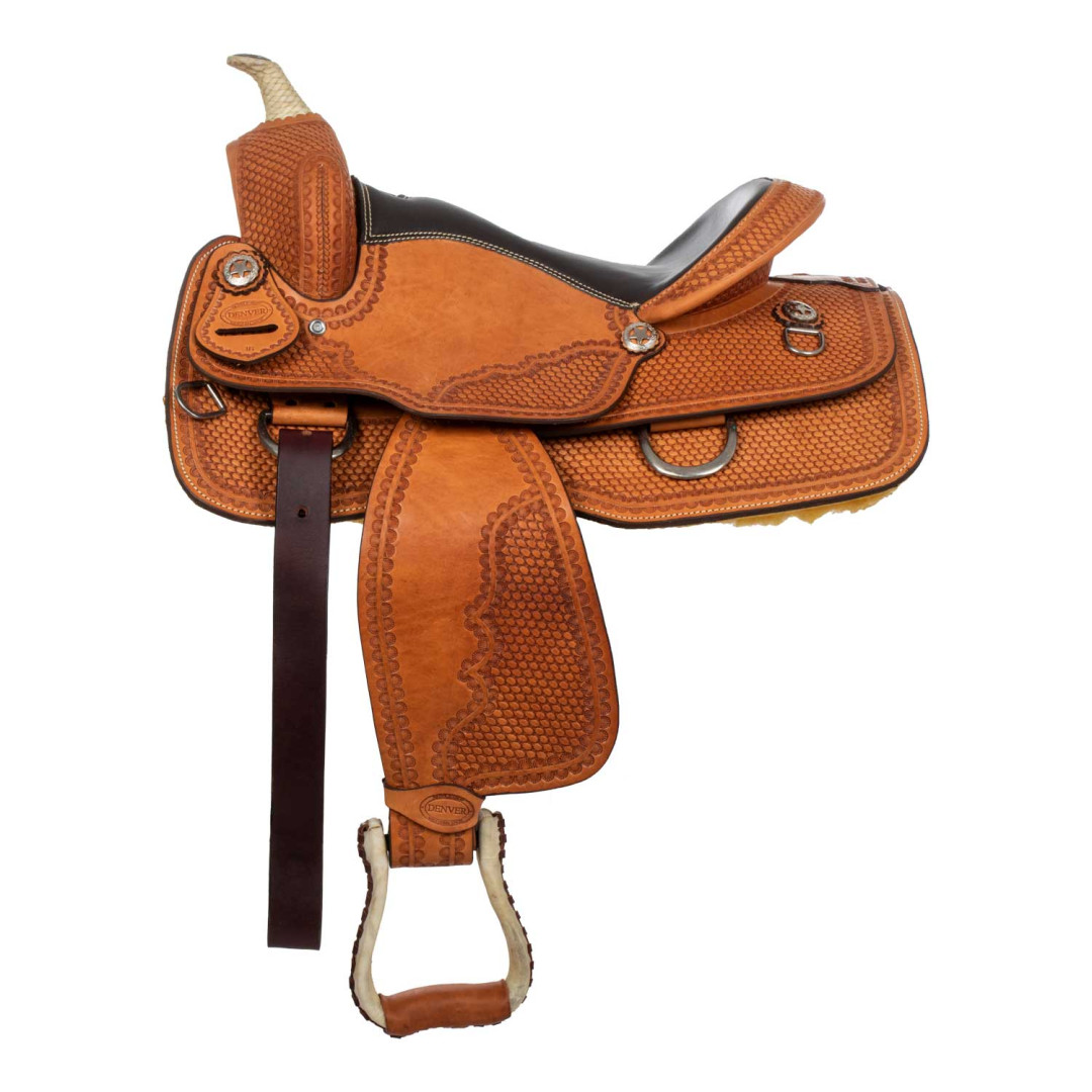 saddle Reiner Denver Classic Square Quarter model saddle Reiner Denver Classic Square Quarter model