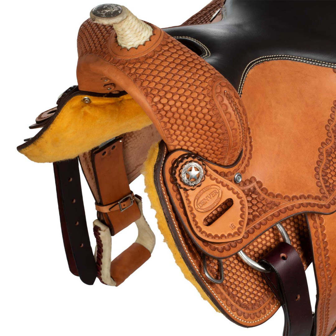 saddle Reiner Denver Classic Square Quarter model saddle Reiner Denver Classic Square Quarter model