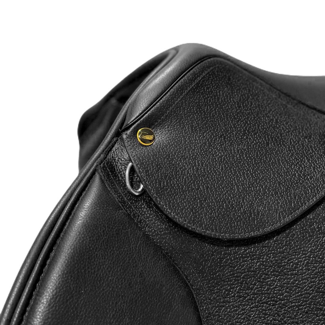 Selle de saut Supreme Atlanta avec bandeau interchangeable (4 bandeaux inclus)