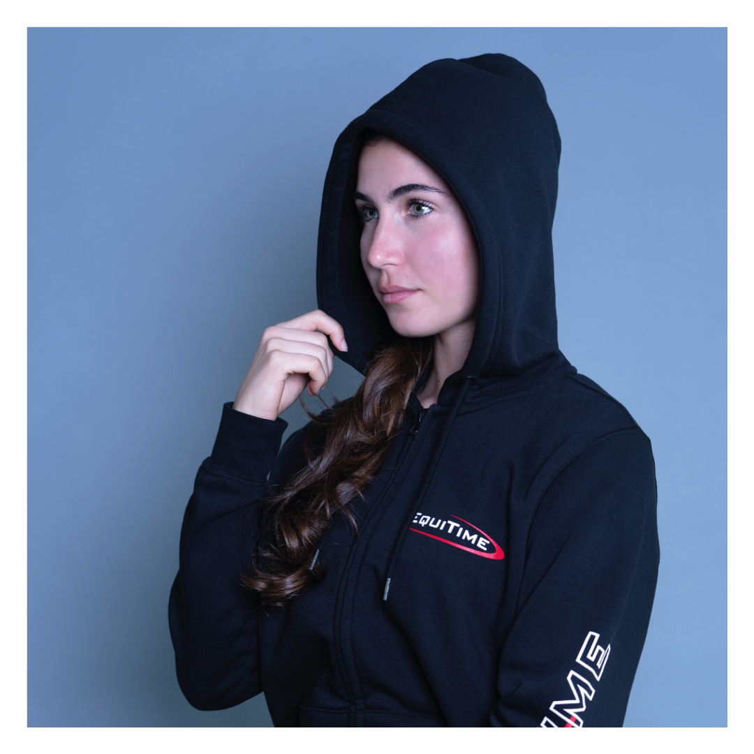 Sudadera unisex con cremallera Equitime Sudadera unisex con cremallera Equitime