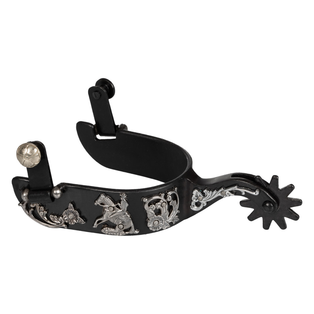 éperon et pièces de rechange  Fleurs de reining éperon occidentaux noirs 55,33 € éperon et pièces de rechange  Fleurs de reining éperon occidentaux noirs 55,33 €