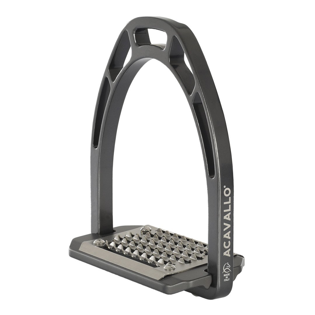 Equitaly Plus Back Spin Aluminum stirrup