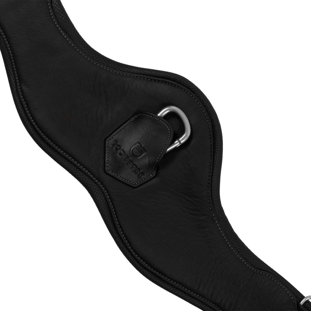 Sottopancia da salto in cuoio sagomato