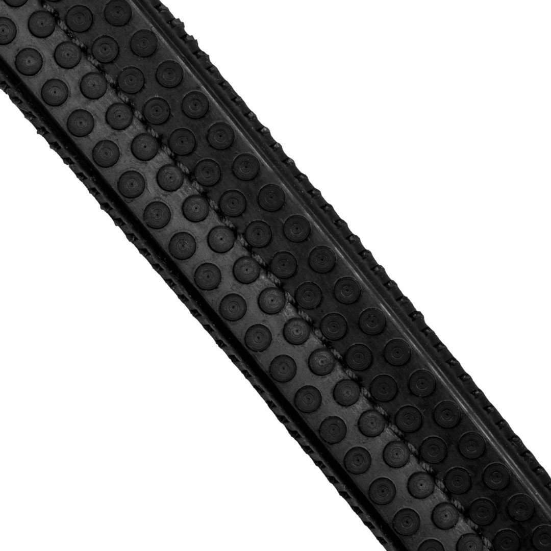 Testiera nera anatomica in pelle con strass