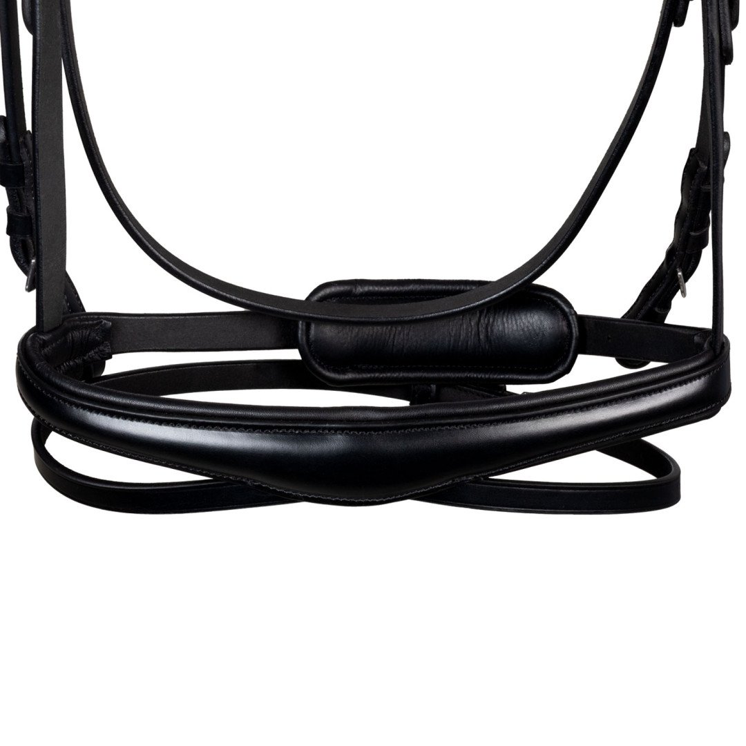 Testiera anatomica con strass fucsia