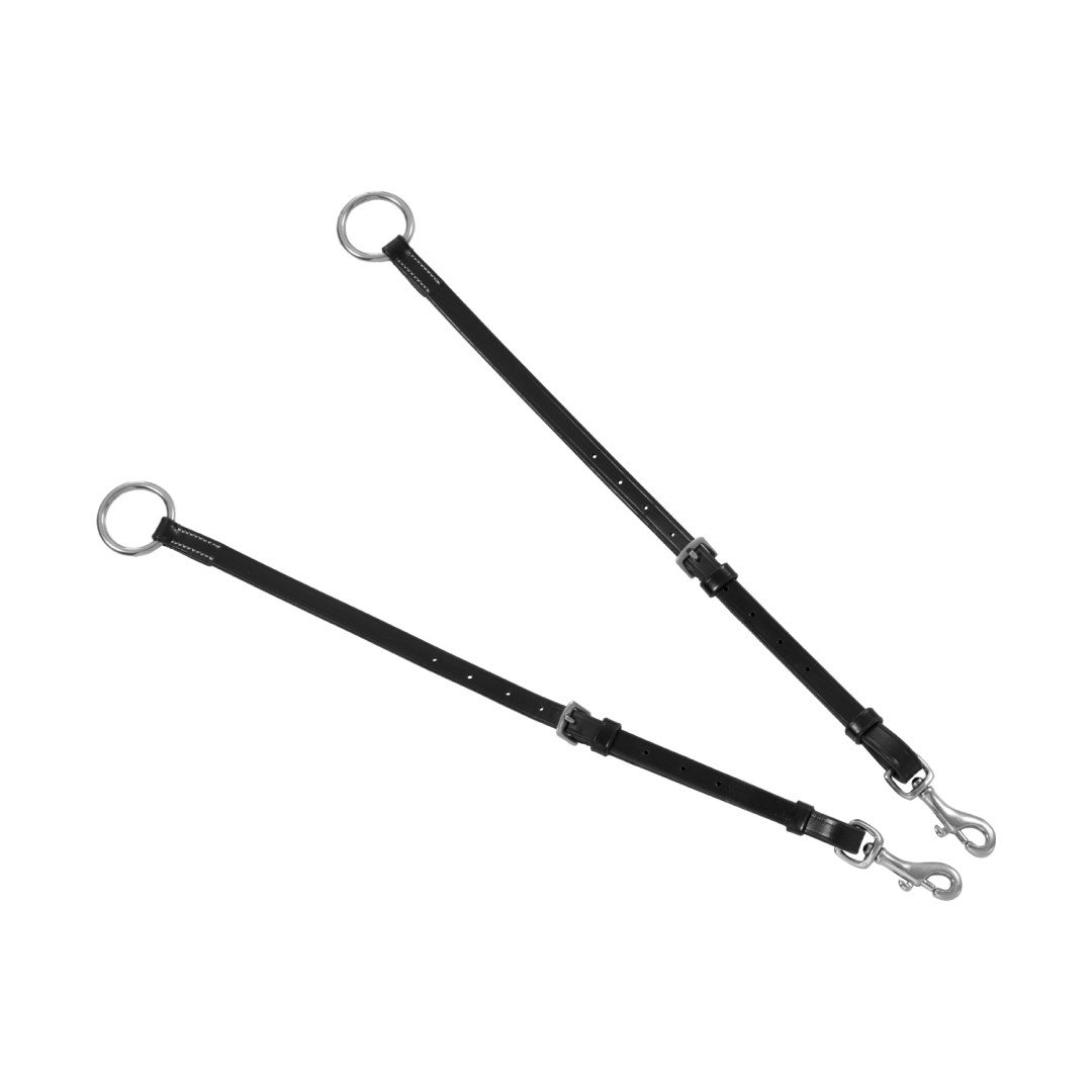 Vorderzeug mit herausnehmbarem gleitendes ringmartingal und elastischen Einsätzen