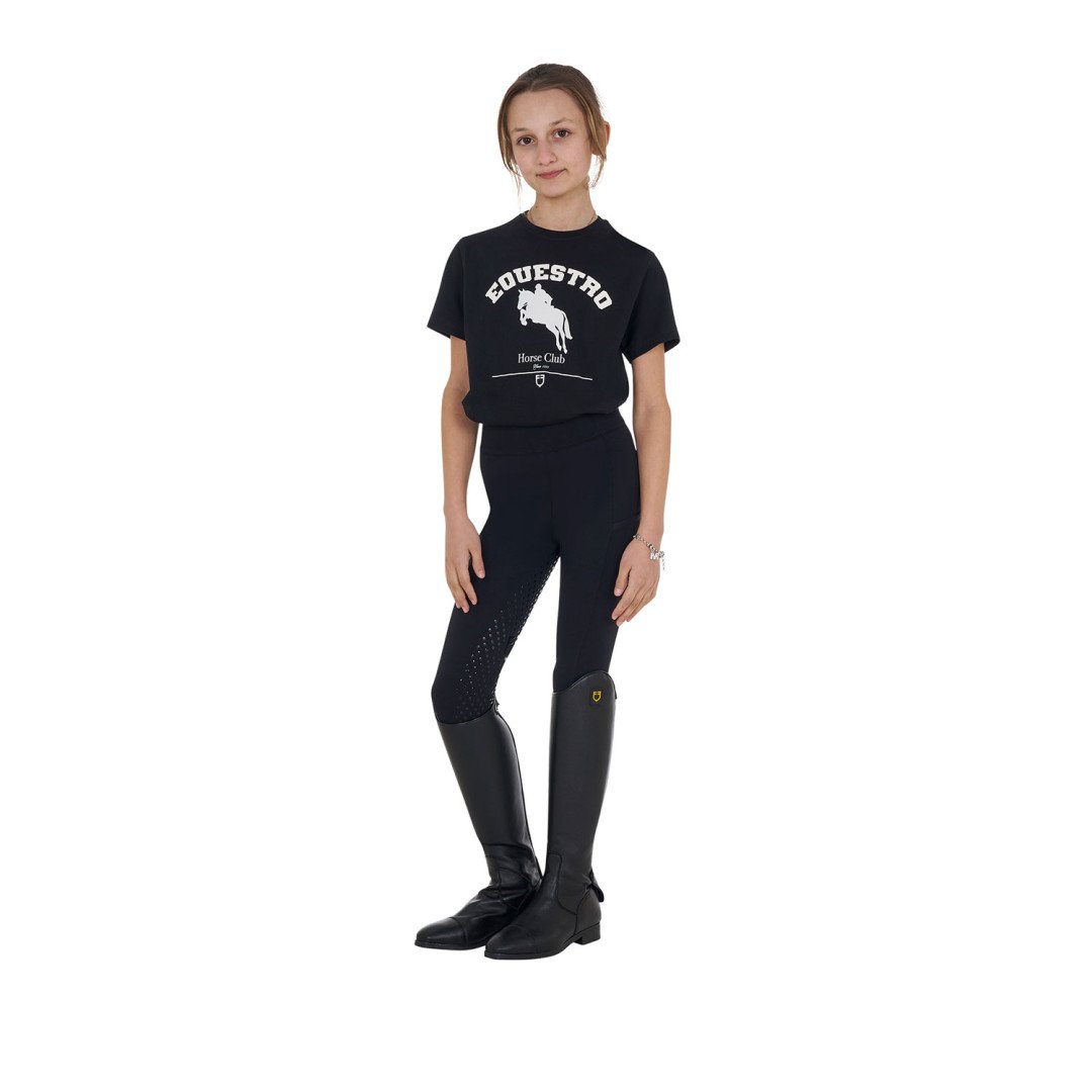 Equitime Saddlery Online  T-shirt bambina Jumping Horse Club in cotone 39,75 €