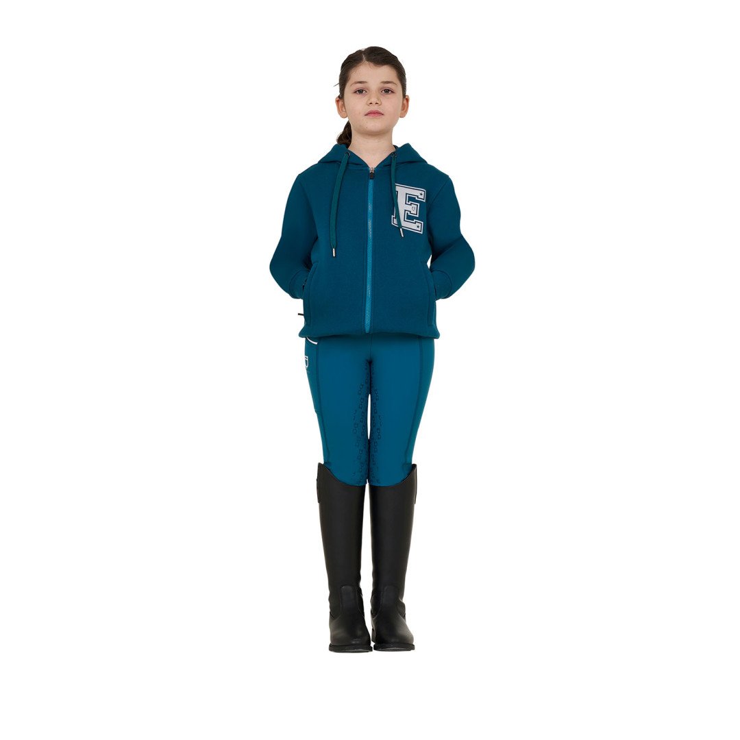 Equitime Saddlery Online  Felpa bambina istituzionale con zip frontale 69,67 €