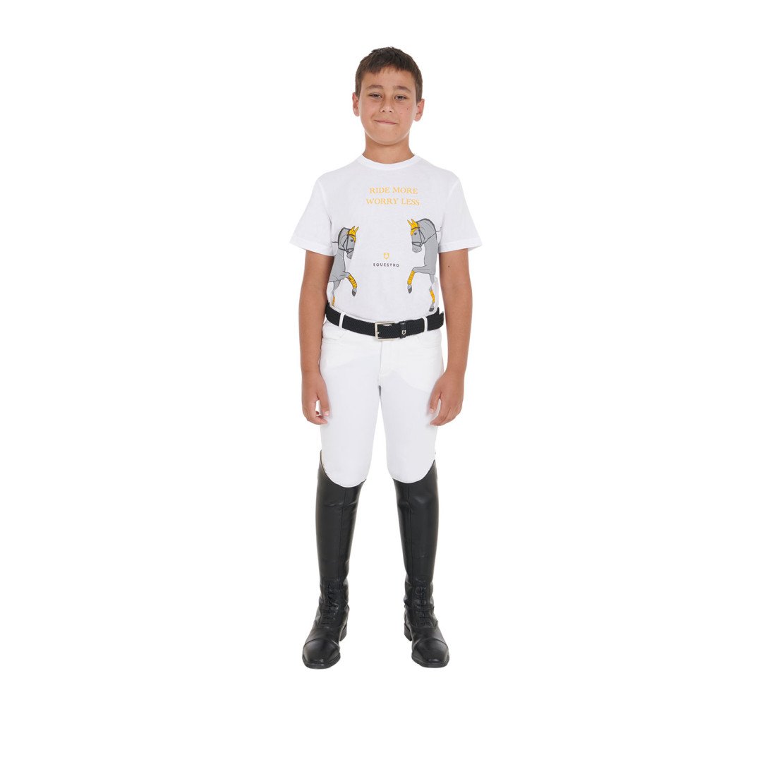 Equitime Saddlery Online  T-shirt bambini slim fit stampa dressage 36,89 €