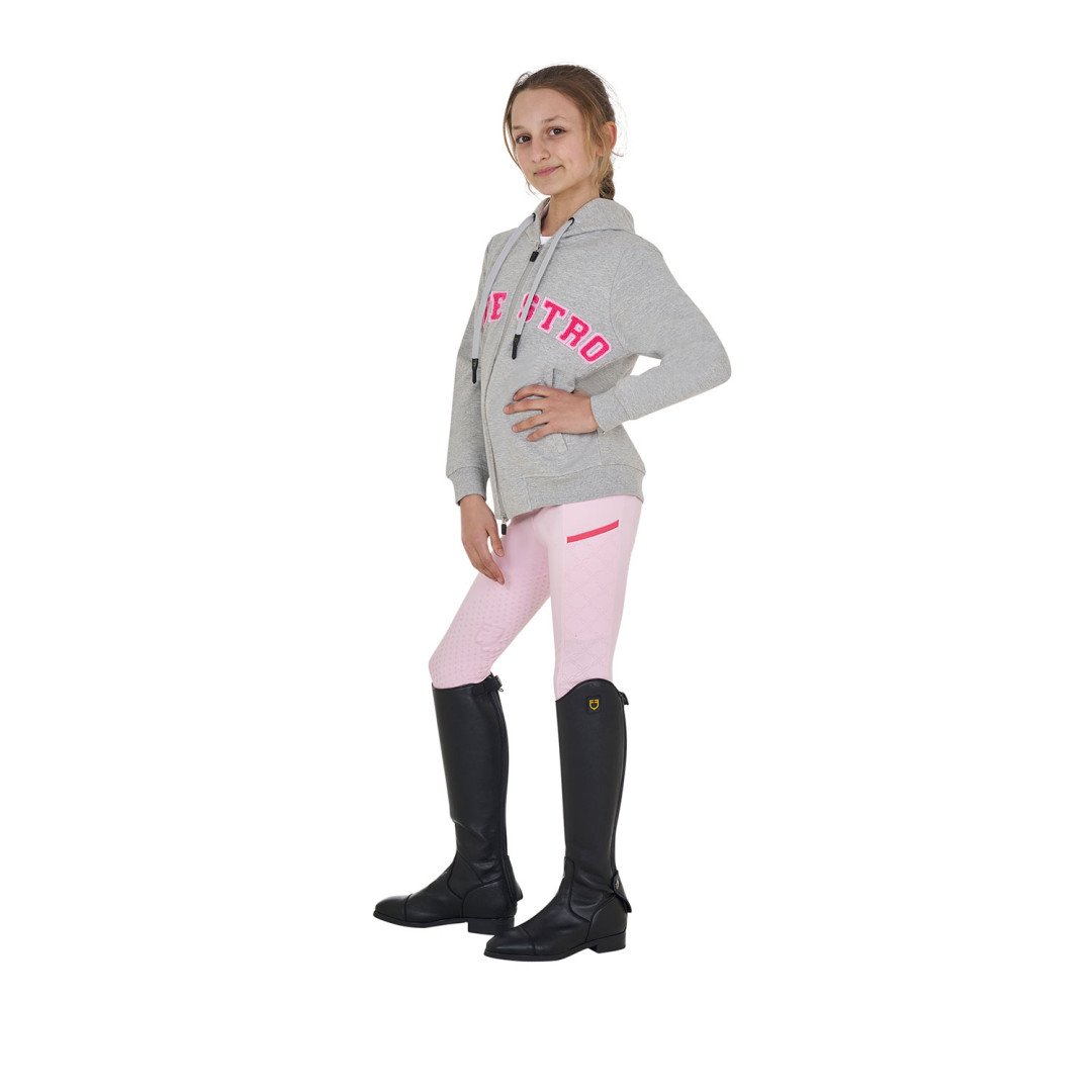 Equitime Saddlery Online  Felpa bambini con cappuccio zip e scritta effetto spugna 69,67 €
