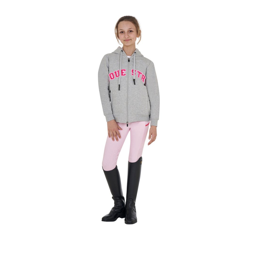 Equitime Saddlery Online  Felpa bambini con cappuccio zip e scritta effetto spugna 69,67 €