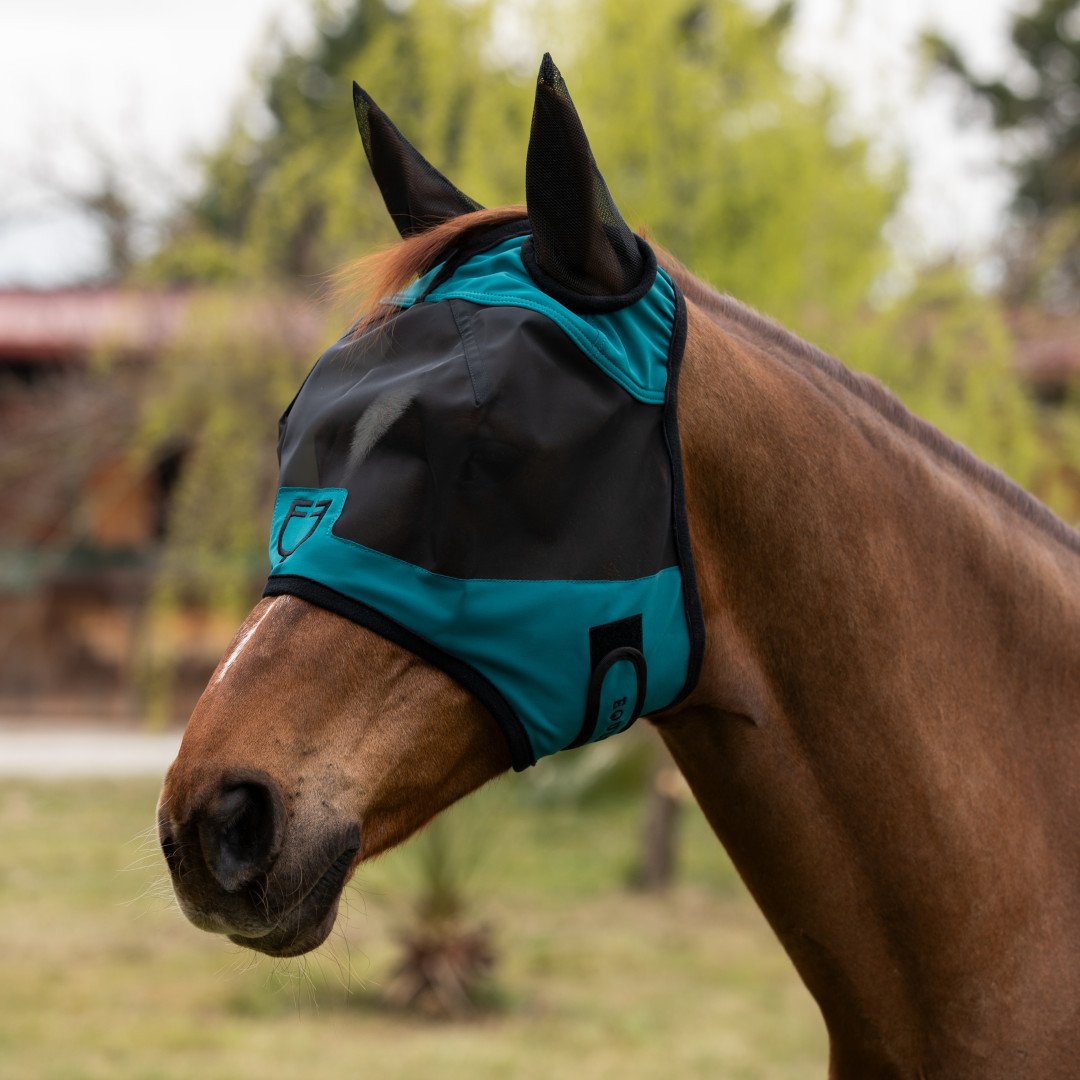 Equitime Selleria Online Maschera antimosche con logo frontale 42,54&nbsp;€
