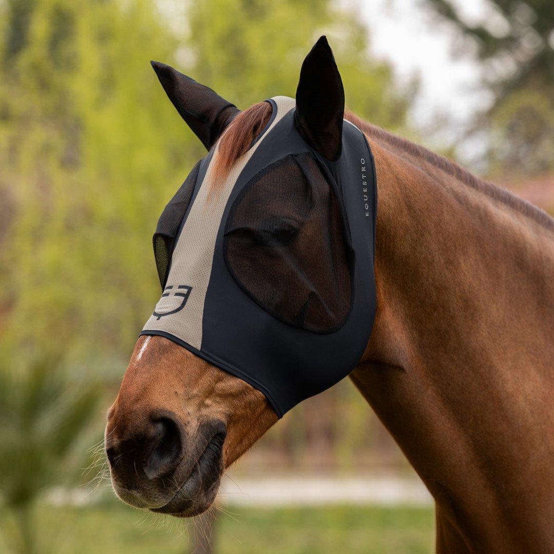 Equitime Saddlery Online Maschera anti mosche mesh bicolore 34,84&nbsp;€