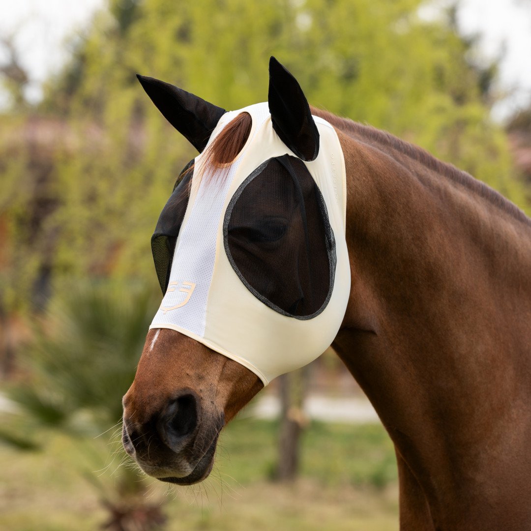 Equitime Saddlery Online Maschera anti mosche mesh bicolore 34,84&nbsp;€