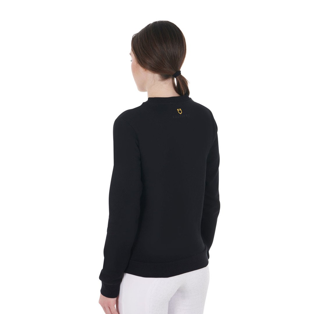 Equitime Saddlery Online Felpa girocollo da donna in cotone Wild & Free 48,36&nbsp;€