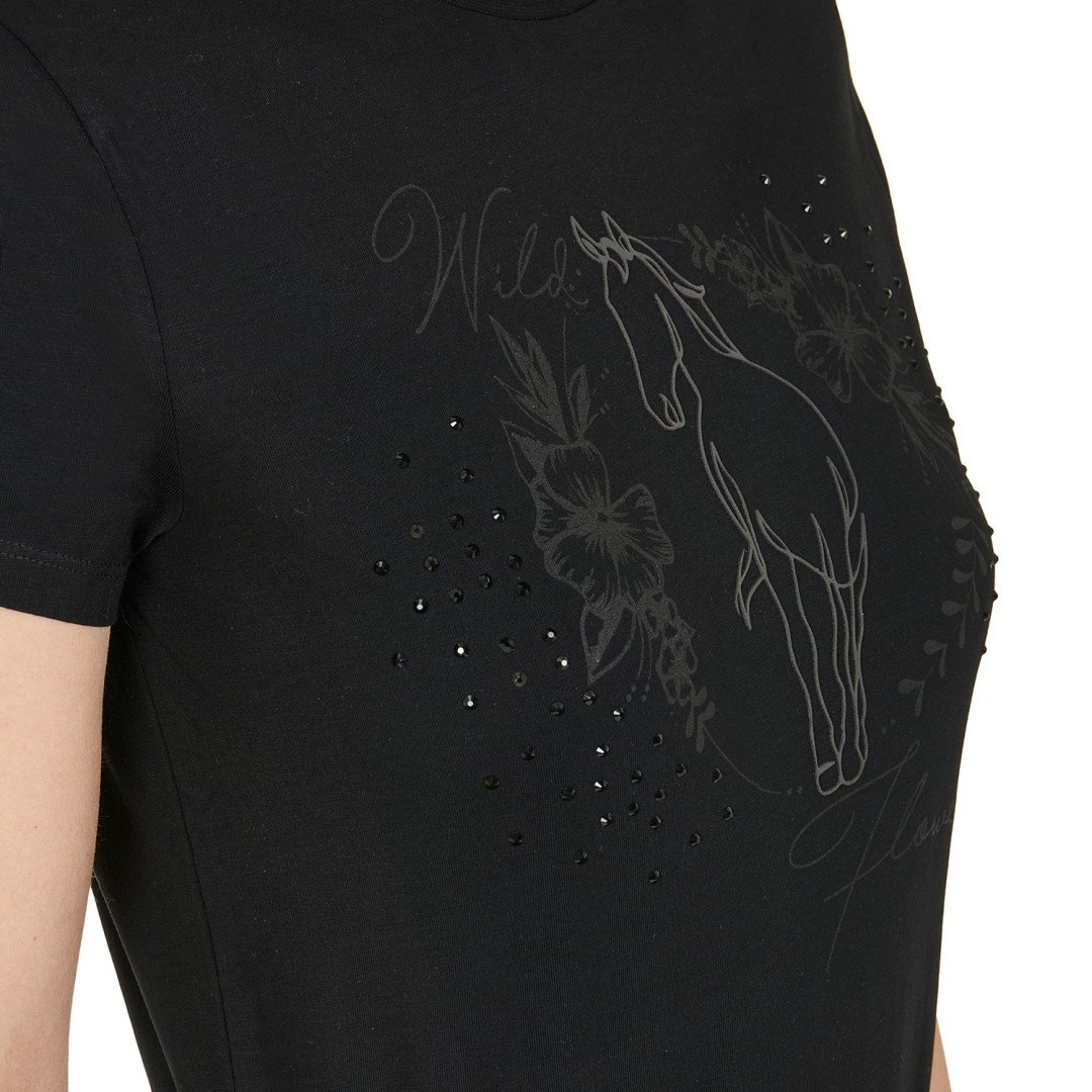 Equitime Saddlery Online  T-shirt donna Wild Flower in cotone 52,46 €