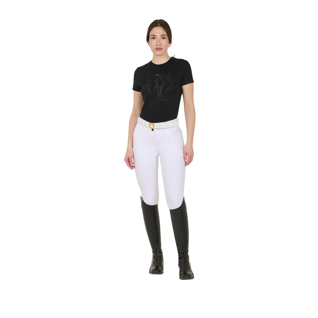 Equitime Saddlery Online  T-shirt donna Wild Flower in cotone 52,46 €