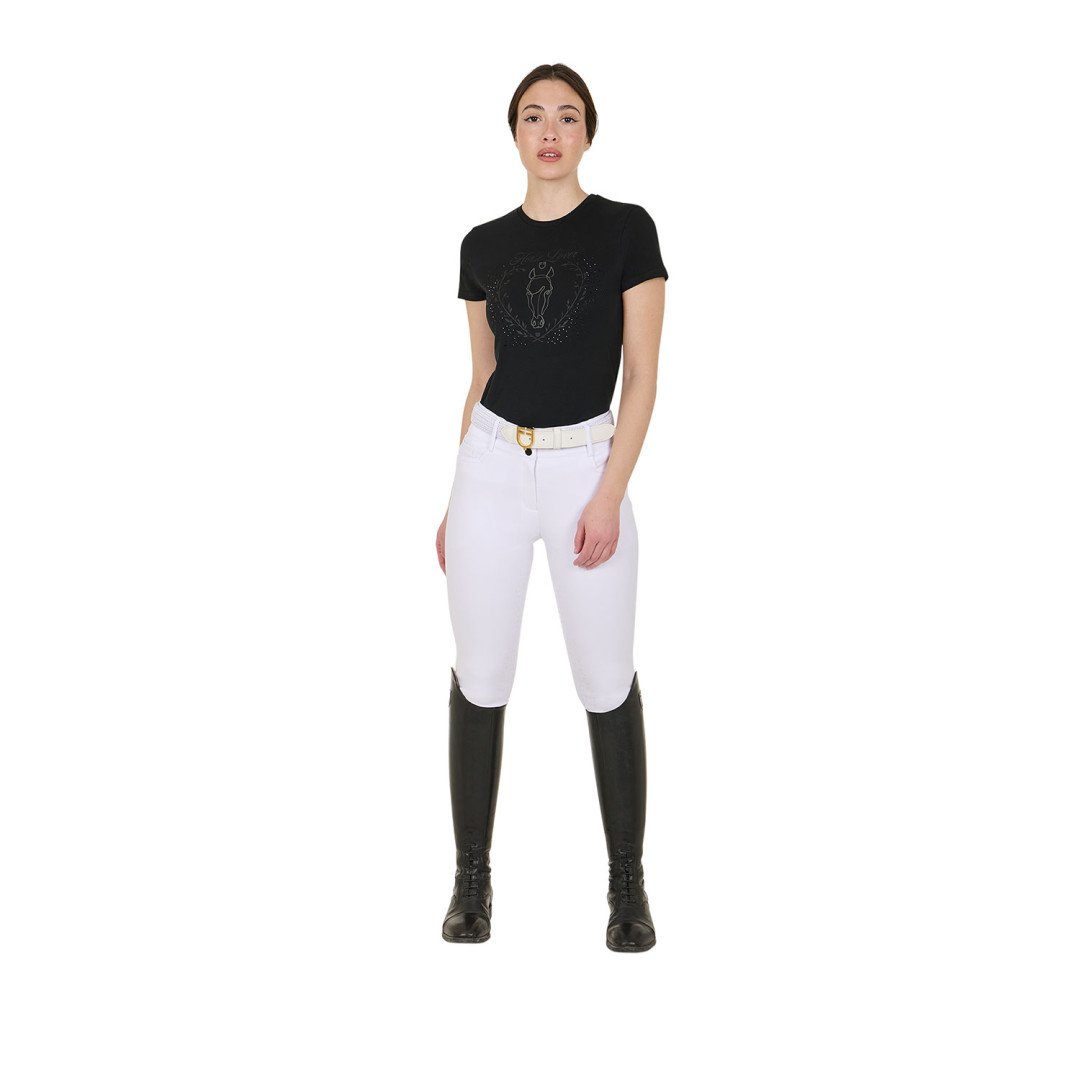 Equitime Saddlery Online  T-shirt donna Wild Heart in cotone 52,46 €