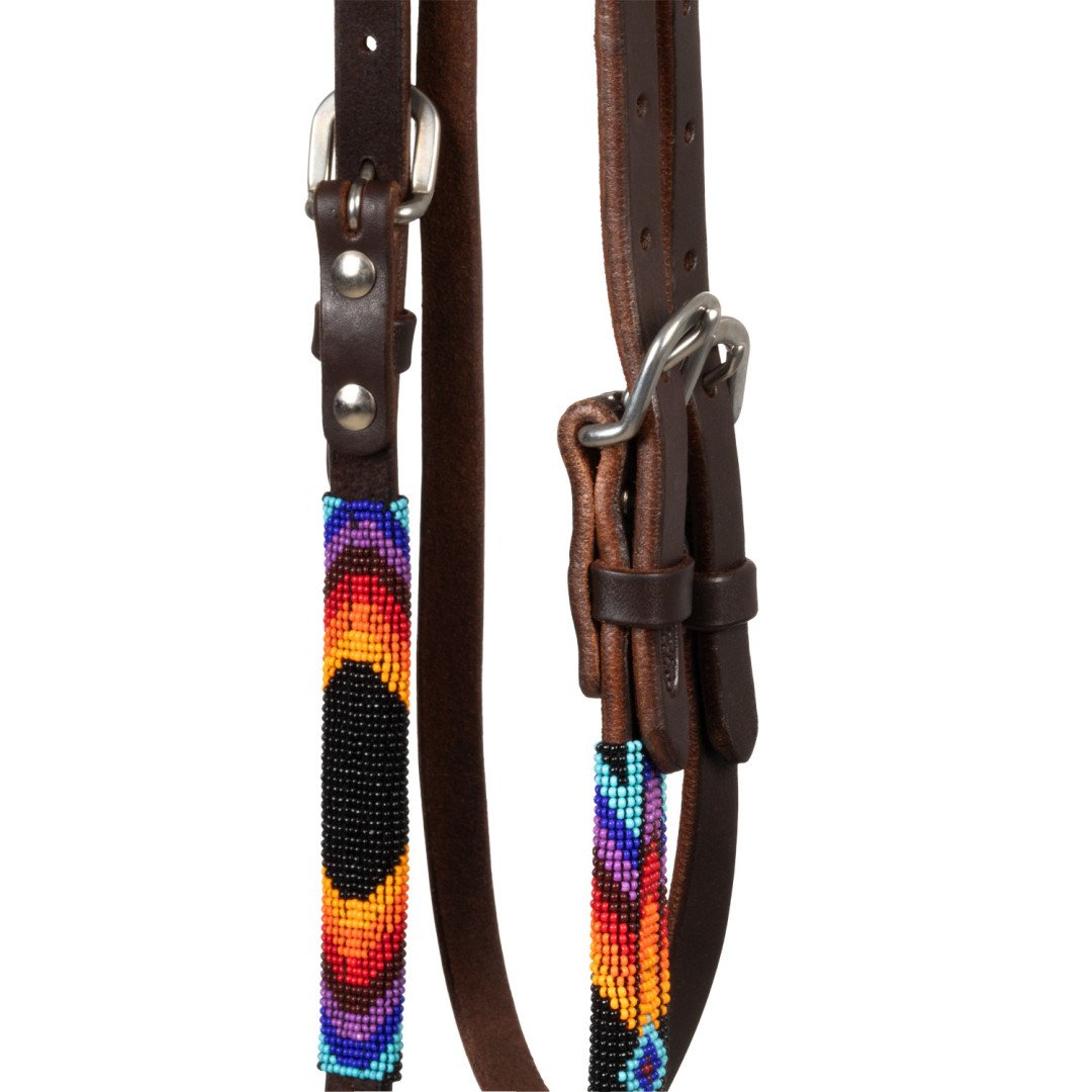 Equitime Saddlery Online  BRIGLIA WESTERN SERAPE CON PERLINE OLIATA 104,51 €