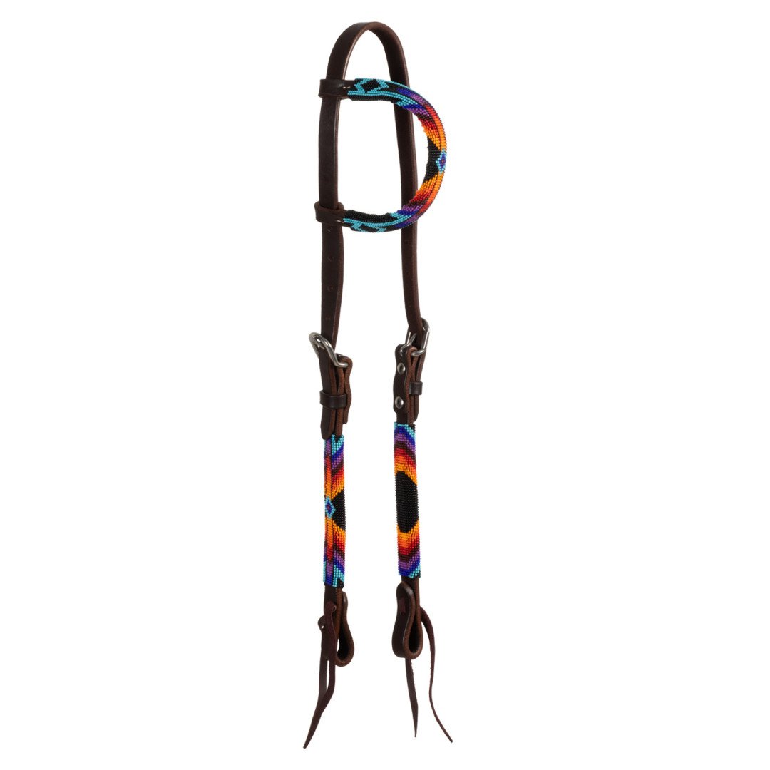 Equitime Saddlery Online  Briglia western con perline e oliatura Serape a un orecchino 79,92 €