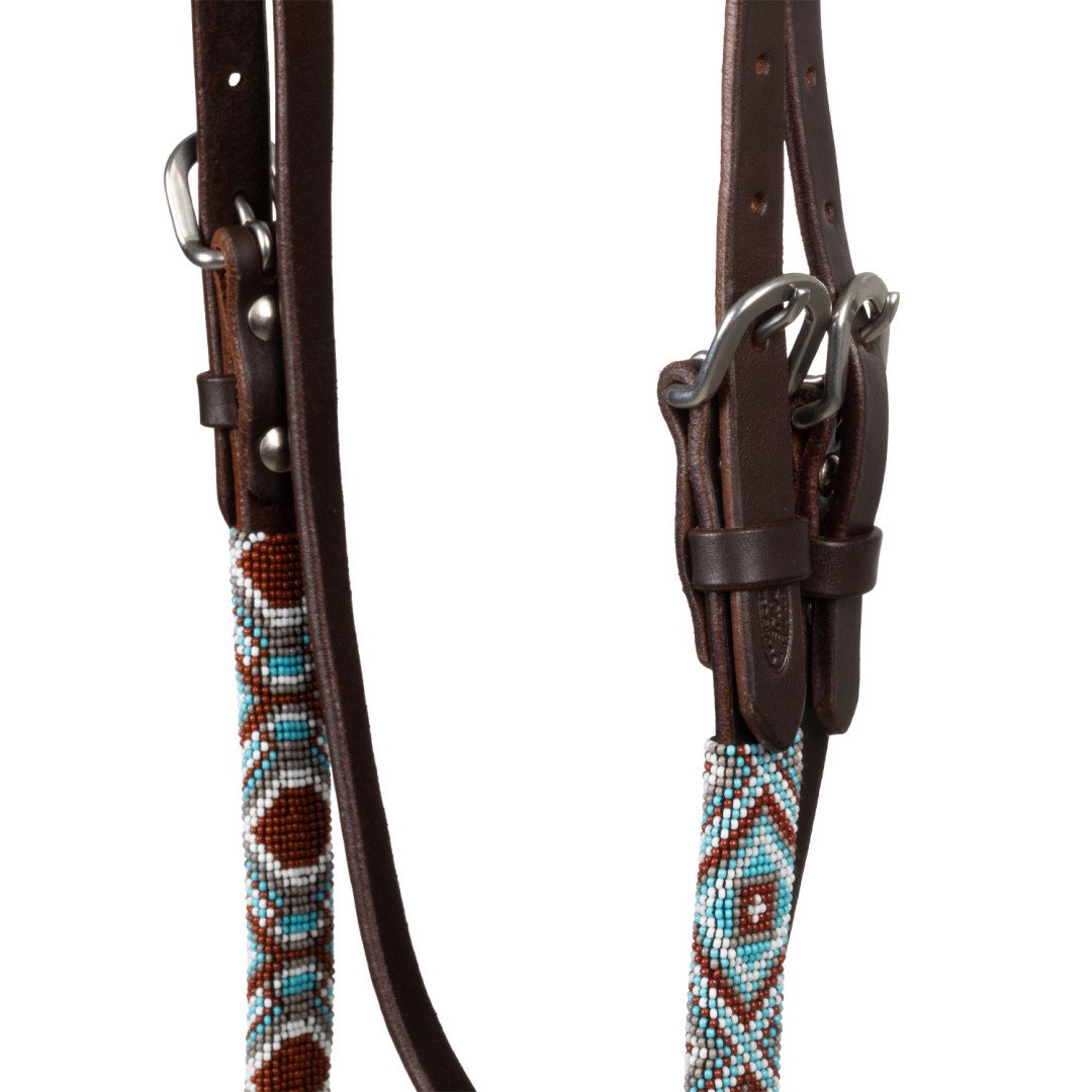 Equitime Selleria Online BRIGLIA WESTERN OLIATA CON PERLINE 104,51&nbsp;€
