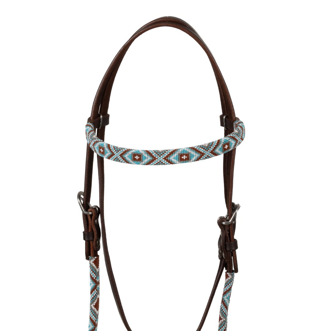 Equitime Selleria Online BRIGLIA WESTERN OLIATA CON PERLINE 104,51&nbsp;€