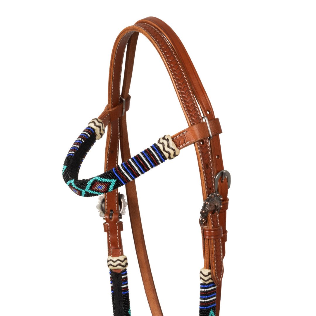 Equitime Selleria Online Testiera Perla con decorazioni Navajo 79,92&nbsp;€
