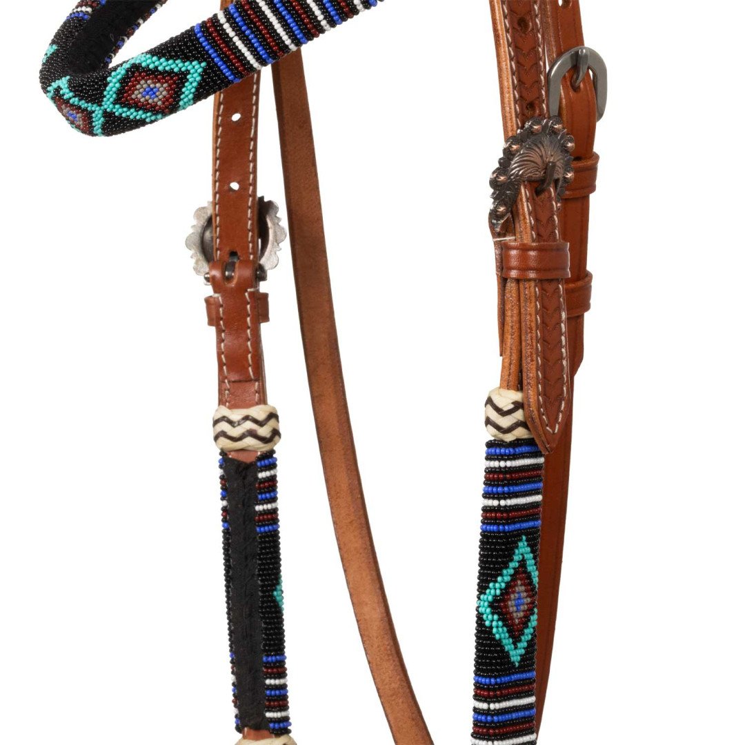 Equitime Selleria Online Testiera Perla con decorazioni Navajo 79,92&nbsp;€