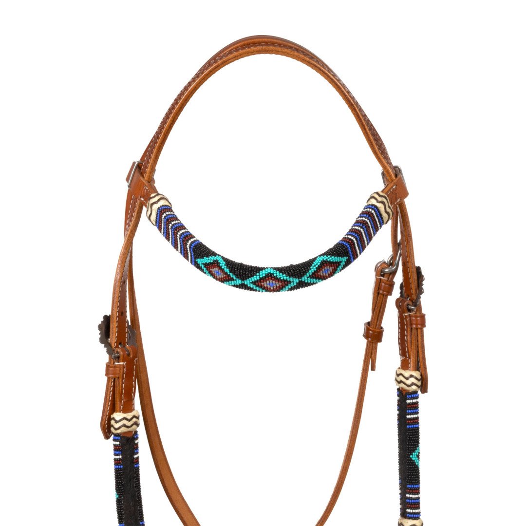 Equitime Selleria Online Testiera Perla con decorazioni Navajo 79,92&nbsp;€