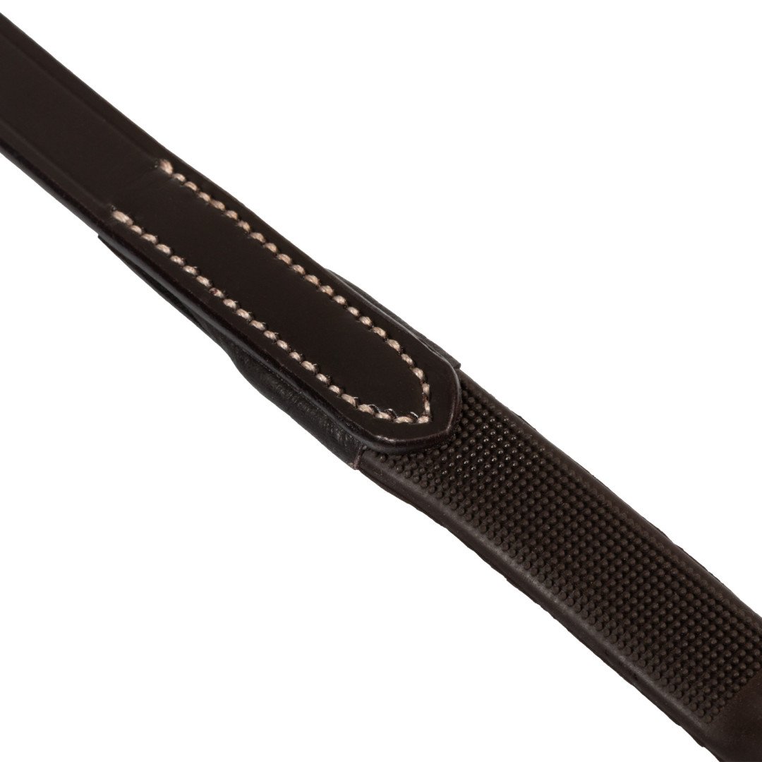 Leather Reins with solid grip and stops