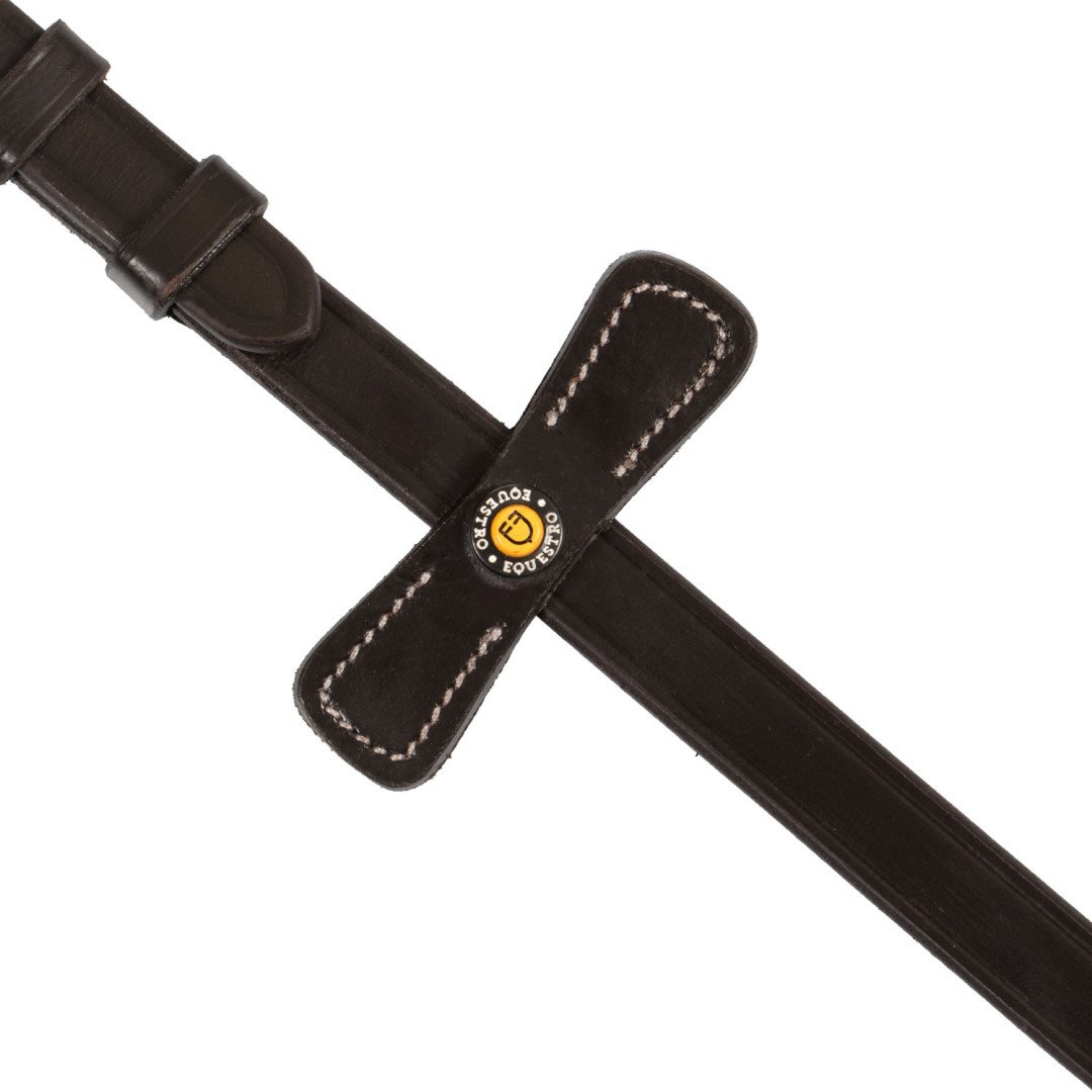 Leather Reins with solid grip and stops