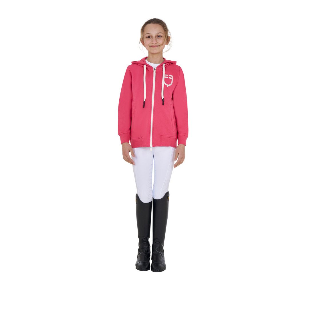Equitime Saddlery Online Felpa bambina con cappuccio e zip frontale 64,34&nbsp;€