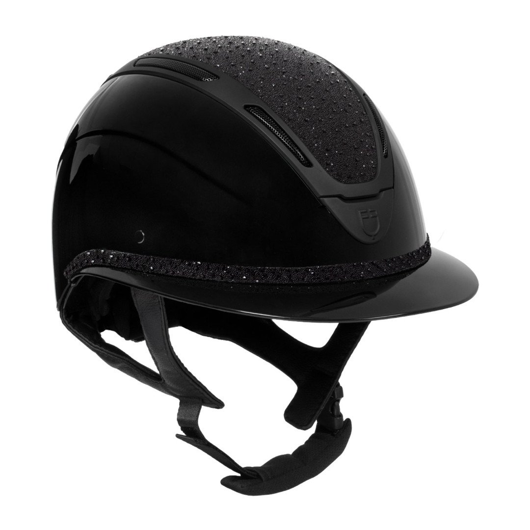 Equitime Saddlery Online Cap Apocalypse donna calotta lucida e brillantini omologazione EN 1384-2023 245,08&nbsp;€