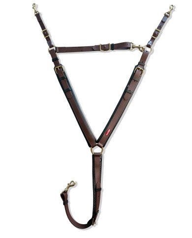 Breastplate and Martingale EQUITIME biothane Trekking wide breastplate €146.72