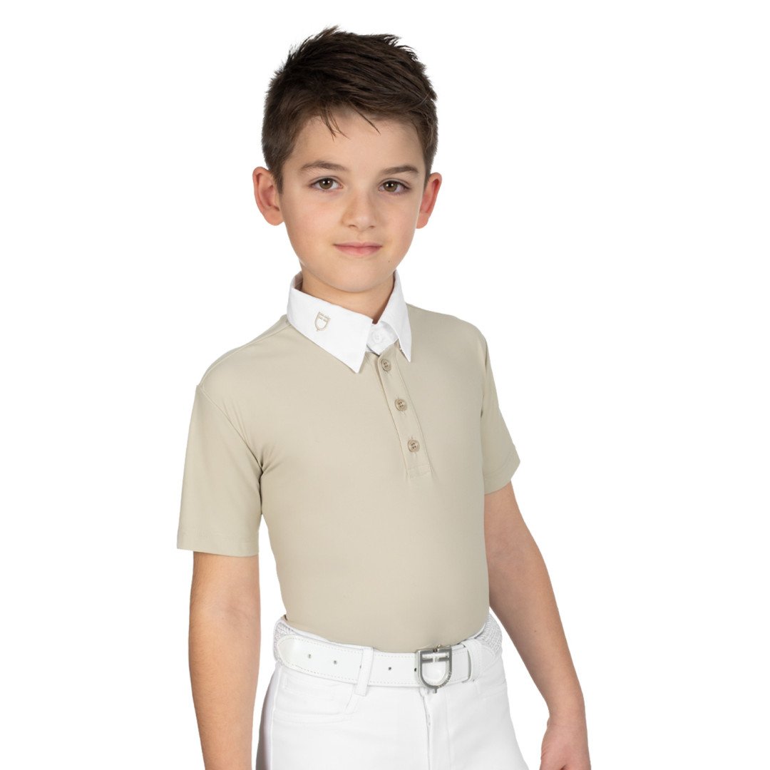 Arsen Kurzarm-Poloshirt für Kinder