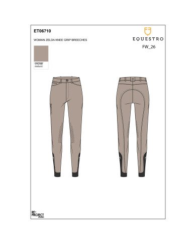 Equestro Men's Aria Full Grip Trousers