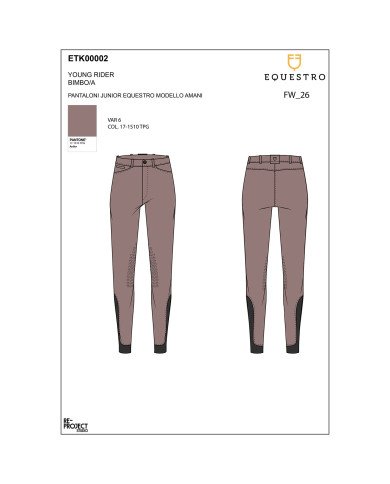 Pantaloni unisex bambini slim fit