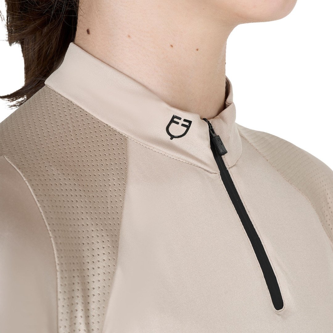 Junior Technical Training Polo Kurzarm-Zip