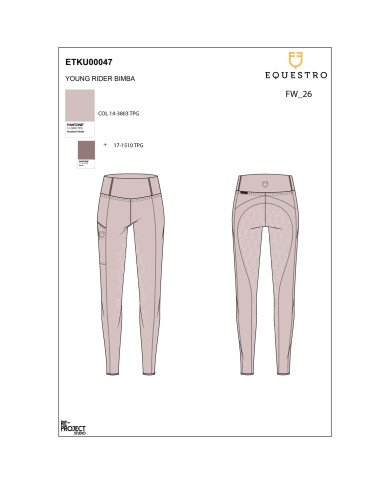 slim fit grip leggings for girls with logo