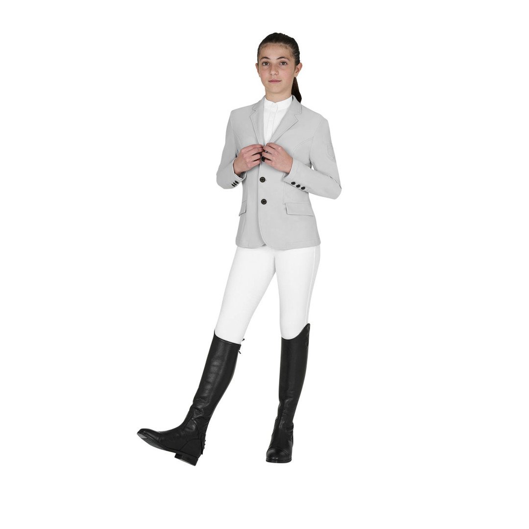 Giacca bambini da concorso slim fit tre bottoni