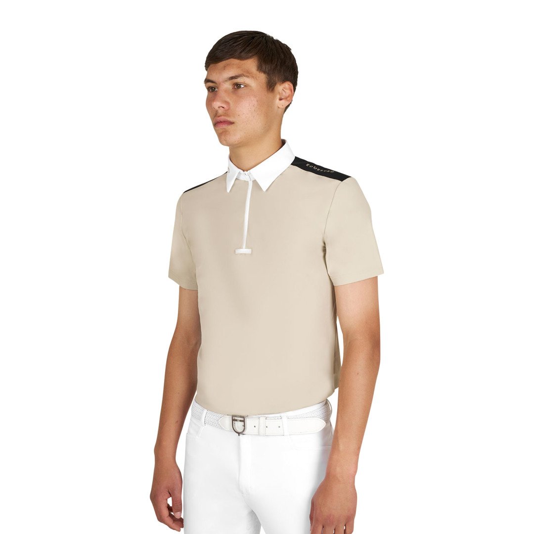 Equitation Anglaise Polo uomo concorso slim fit mezza manica 81,15&nbsp;€