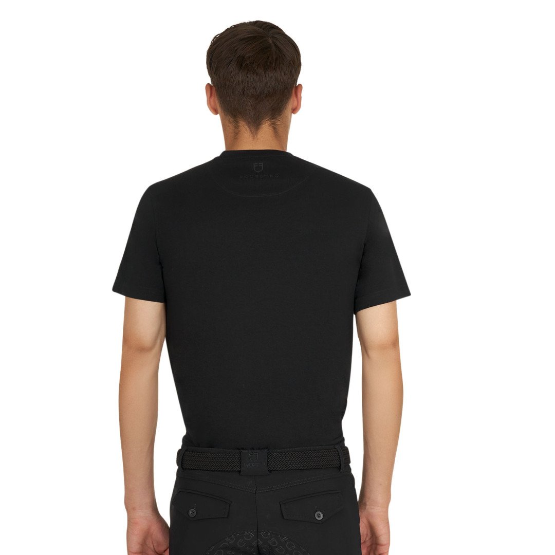 Equitation Anglaise T-shirt basic uomo con logo glossy 45,08&nbsp;€